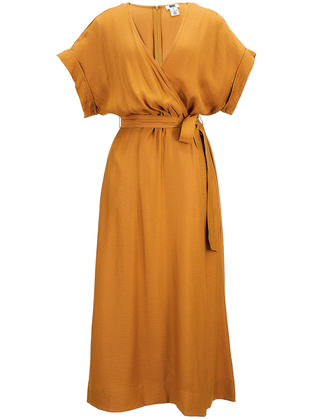 DKNY-WomenFauxWrapMidiDressWithBeltSaddleTan-1