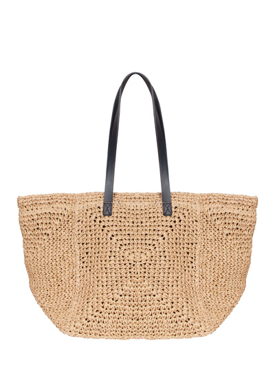 Paloma Tote (Natural/Black)