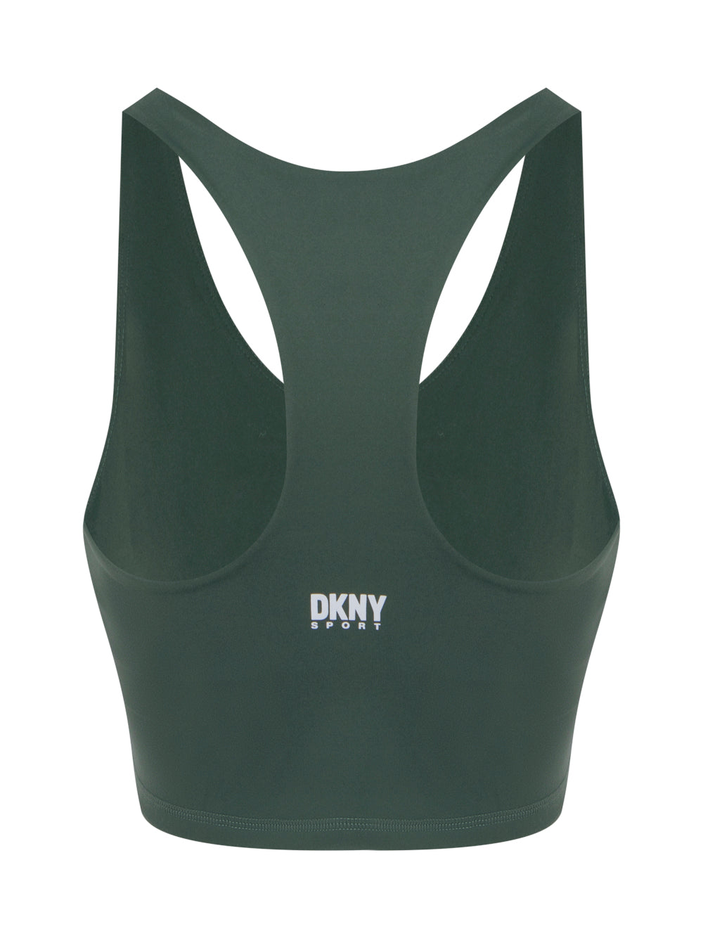 Balance Compression Scoop Neck Longline Bra (Duck Green)