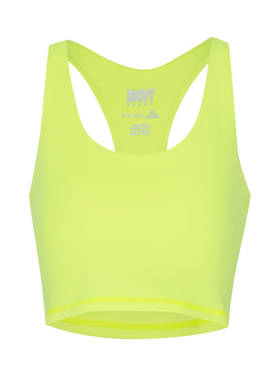 Balance Compression Scoop Neck Longline Bra (Zest)