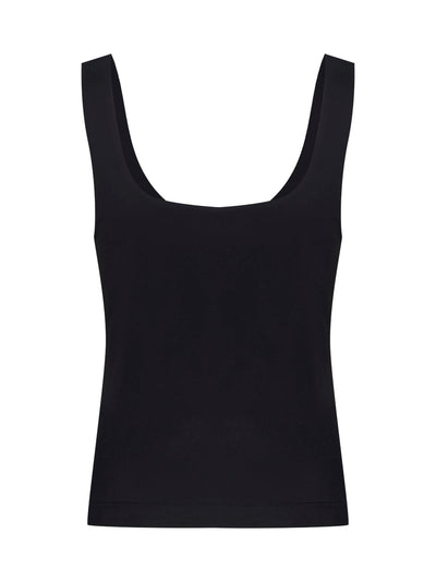 Balance Compression Tank with Built In Bra (Black)