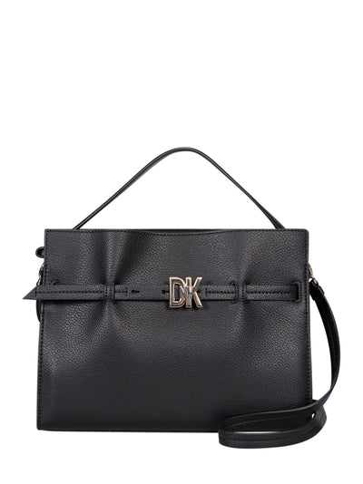 Bushwick Small Shoulder Bag (Black/Gold)