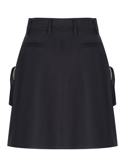 Cargo Skirt (Black)