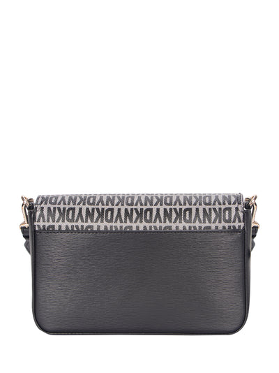 Chelsea Medium Flap Crossbody Black (Logo Black)