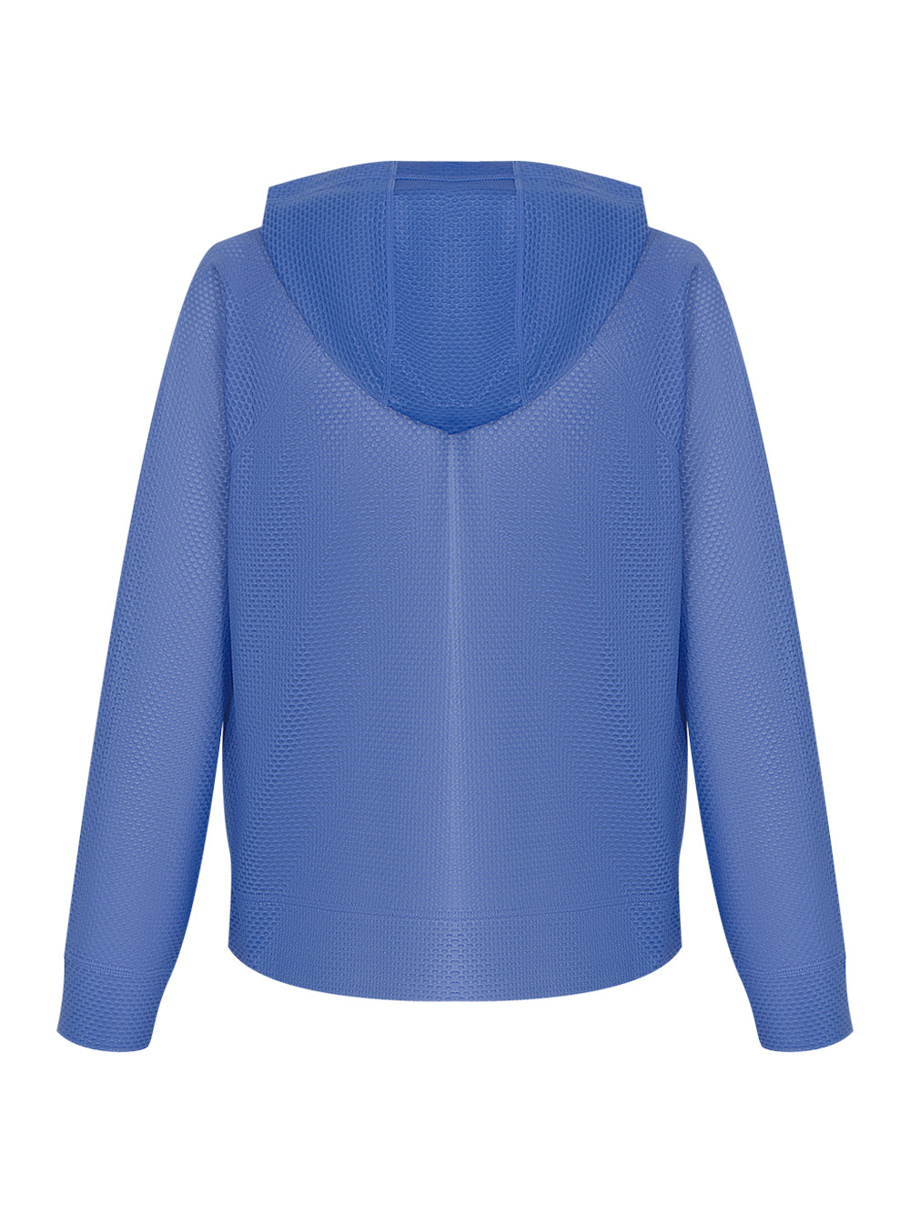 Chintz Honeycomb Mesh Full Zip Hoodie (Amparo Blue)
