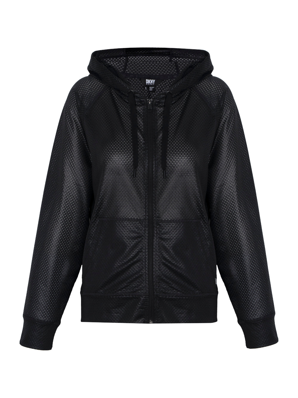 CHINTZ HONEYCOMB MESH FULL ZIP HOODIE