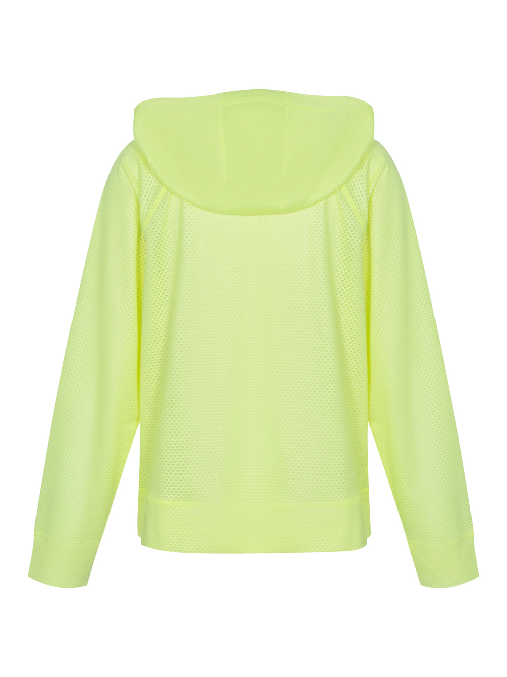 Chintz Honeycomb Mesh Full Zip Hoodie Zest