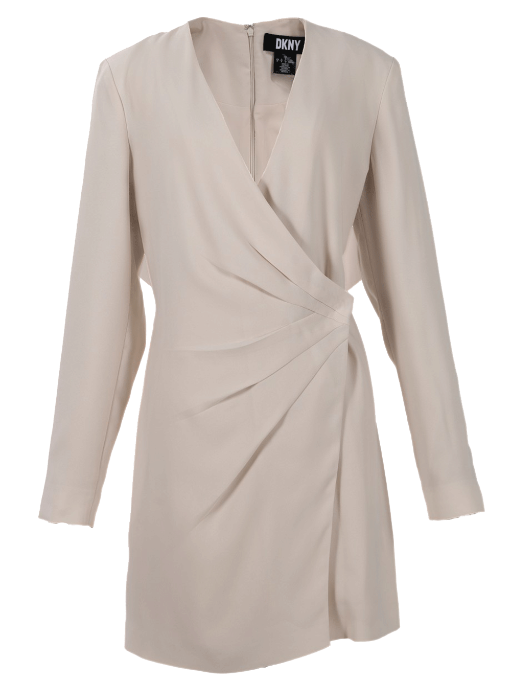 DKNY_CrepeLongSleeveBlazerDress-Creme-1