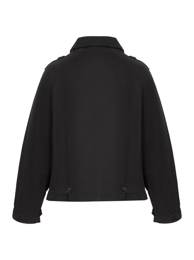 Cropped Jacket (Black)