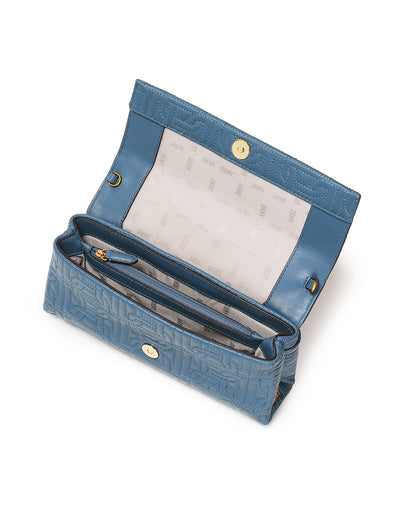 Delanie Clutch (Coastal Blue)