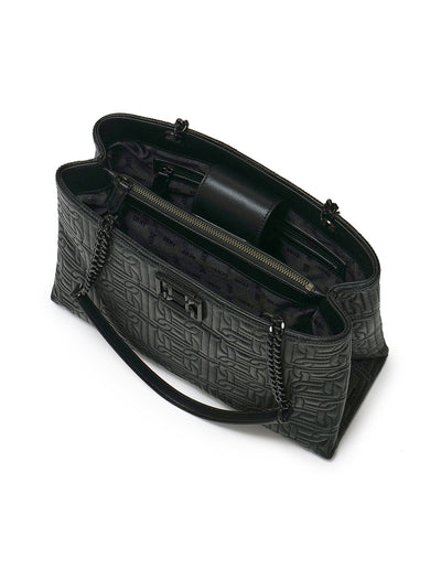Delanie Tote (Black/Black)