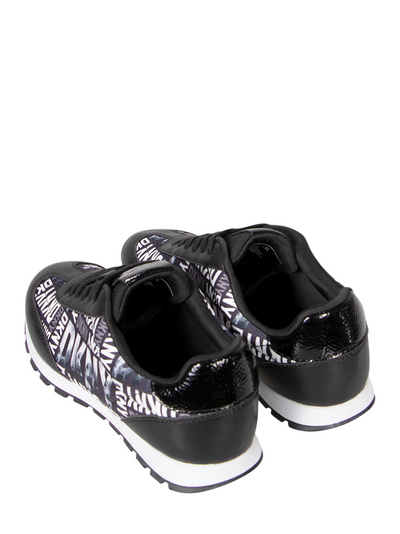 DKNY Forsythe Multi Logo Lace Up Sneaker (ฺBlack Multi)