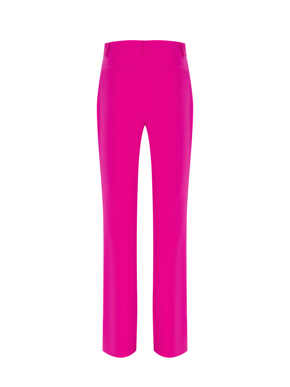 Front Slit Stretch Twill Trouser (Pink)