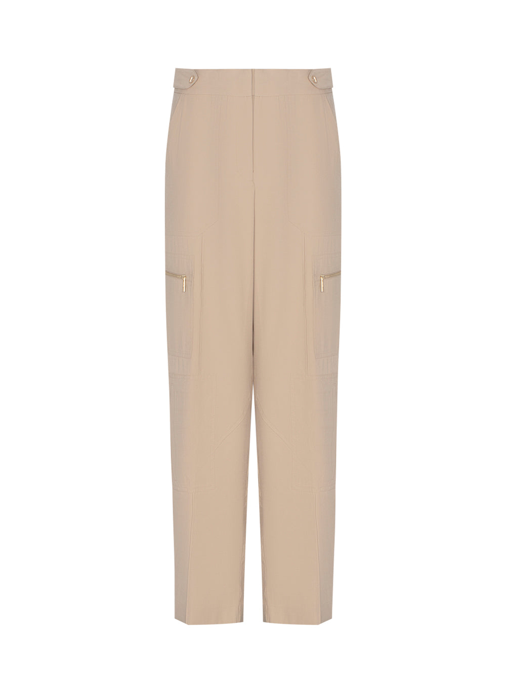 Frosted Twill Cargo Trousers (Sandalwood)