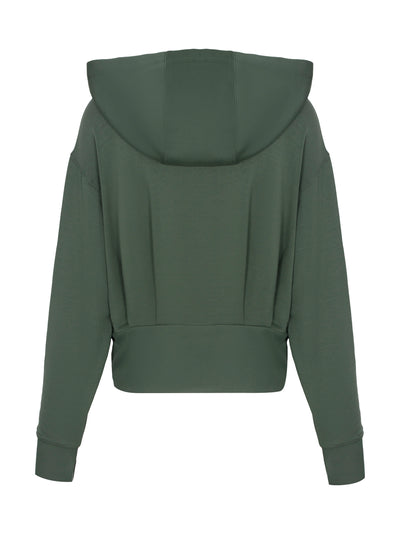 Full Zip Greenwich Hoodie (Duck Green)