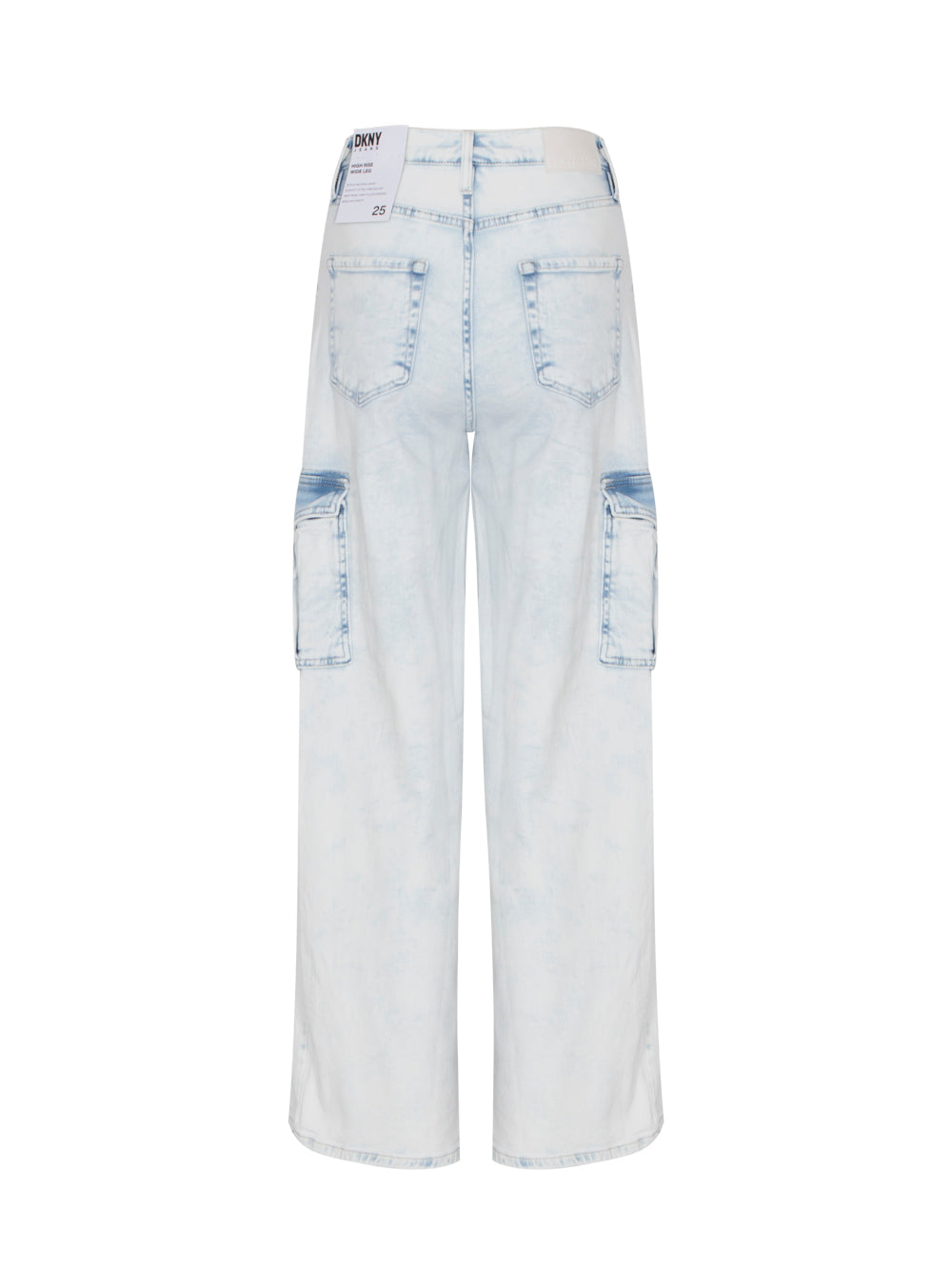 High Rise Wide Leg Cargo (Open Sky)