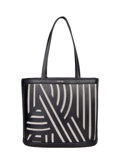 Hildi Tote (Black/Natural)