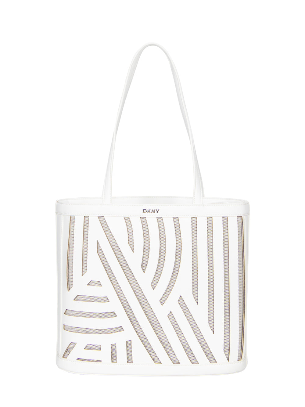 Hildi Tote Optic (White/Natural)