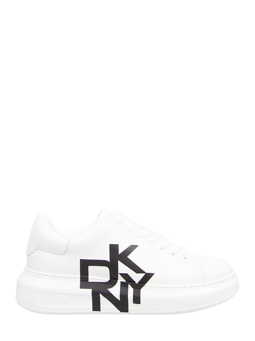 Keira Lace Up Sneaker (Bright White/Black)