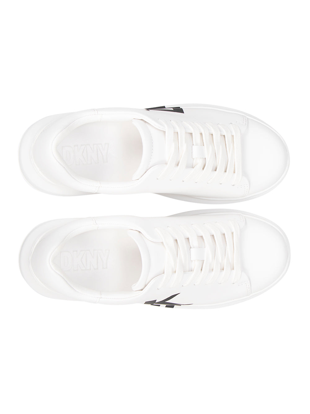 Keira Lace Up Sneaker (Bright White/Black)