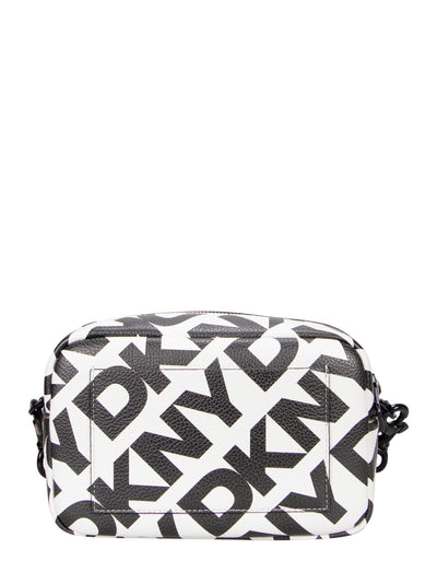 Kenza Camera Bag (Black/White)