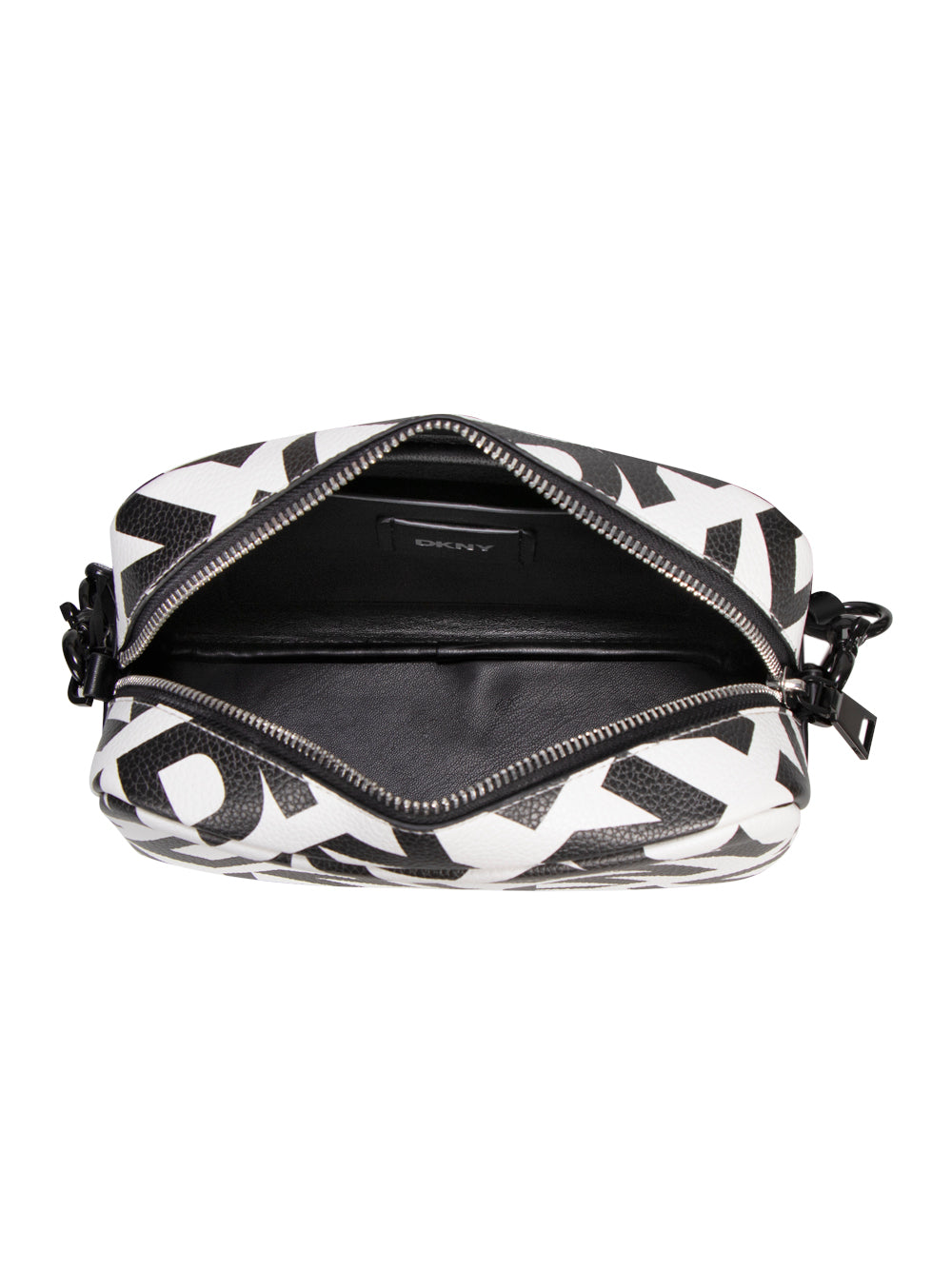 Kenza Camera Bag (Black/White)