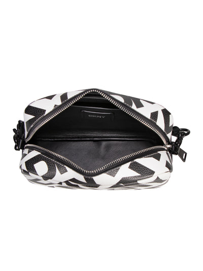 Kenza Camera Bag (Black/White)