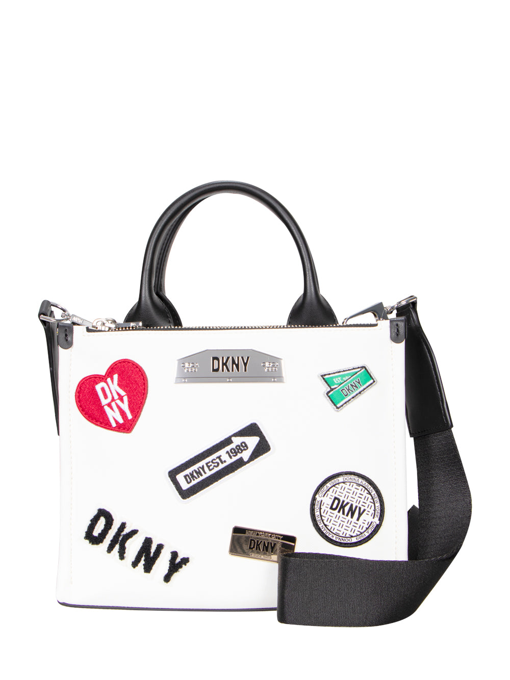 NYC Capsule Small Tote (Optic White Multi)