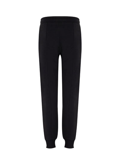 Pintuck Jogger With Zipper (Black)