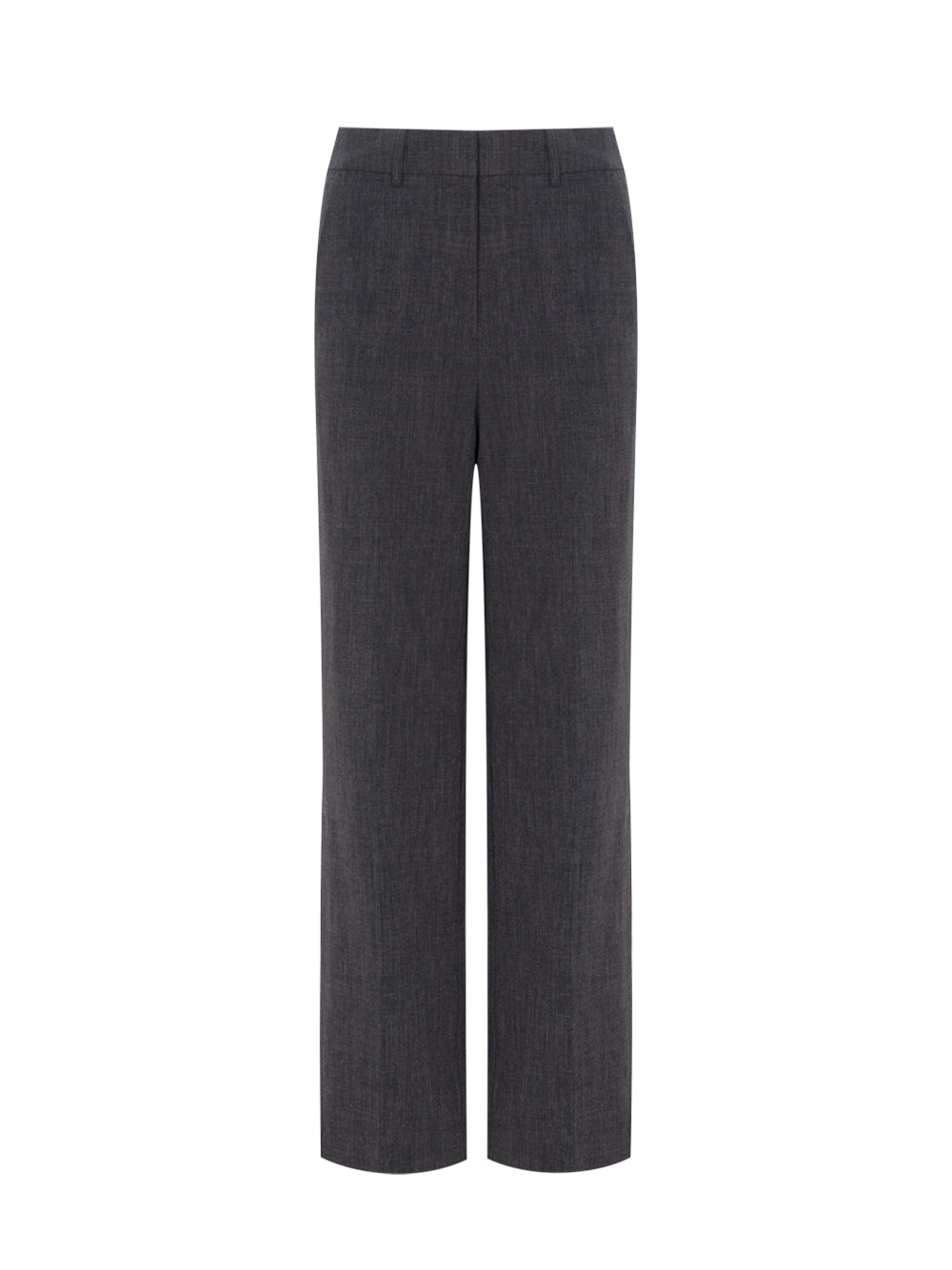 Woven Pants With Openings On The Bottom (Anthracite)