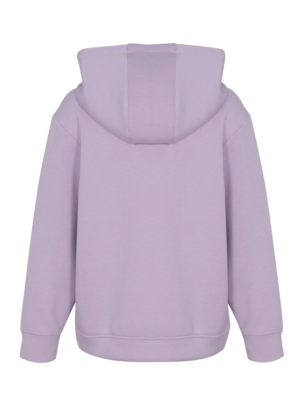 Boyfriend Hoodie with Drawcord Guard (Lavender)