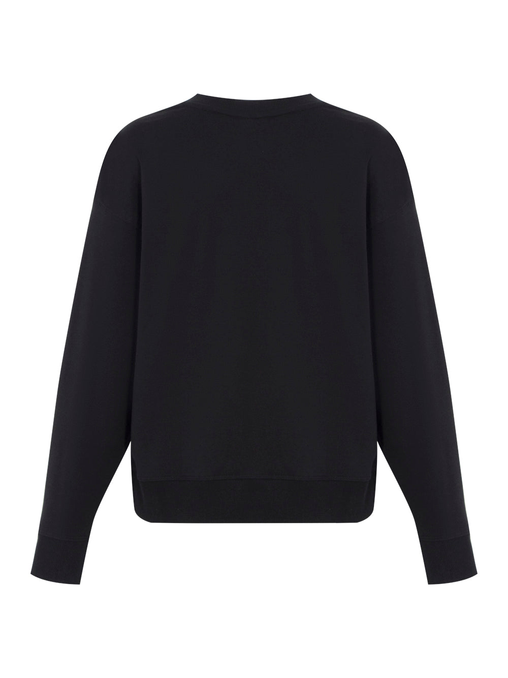 Puff Logo Crew Neck Pullover (Black)