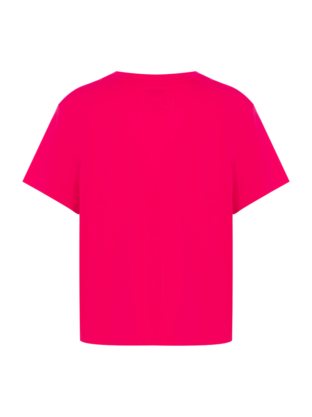 Puff Logo Short Sleeve Cropped Tee (Virtual Pink)