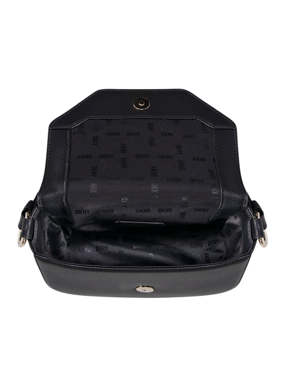 Seventh Avenue New MD Flap Crossbody (Black/Black)