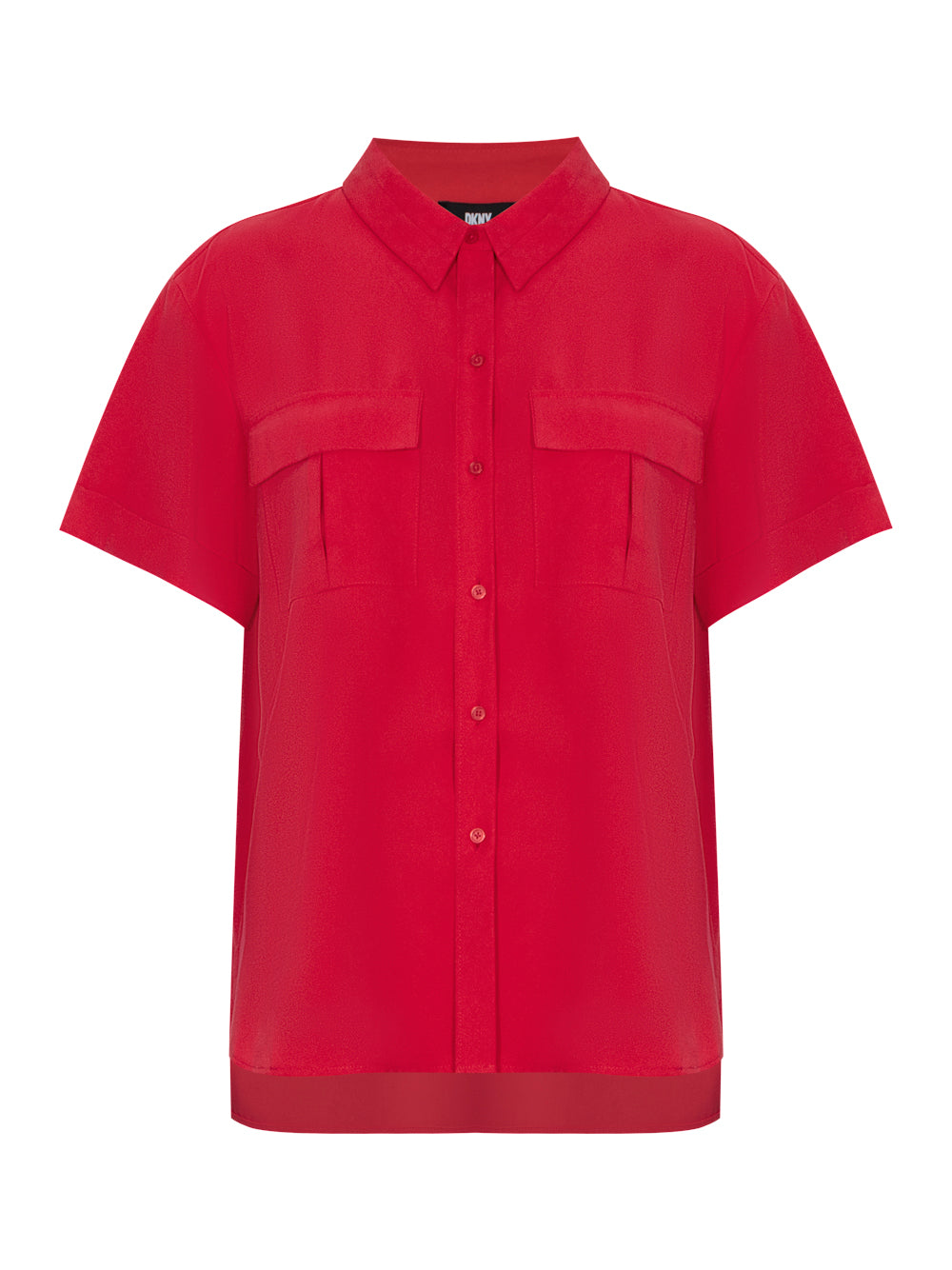 Short Sleeve Cargo Camp Shirt (Flame)