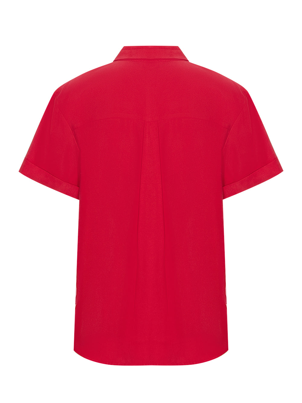 Short Sleeve Cargo Camp Shirt (Flame)