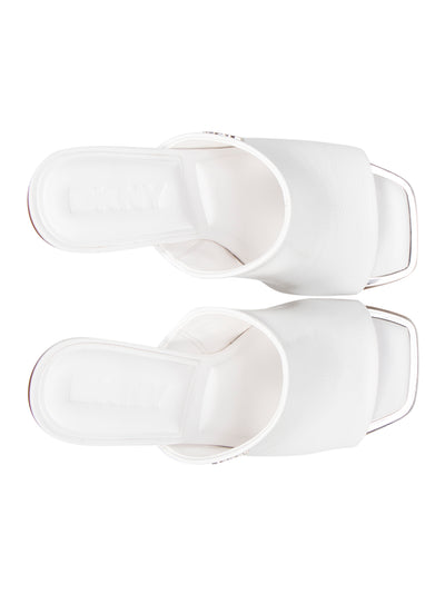 DKNY Silas Sandal Mule (Bright White)