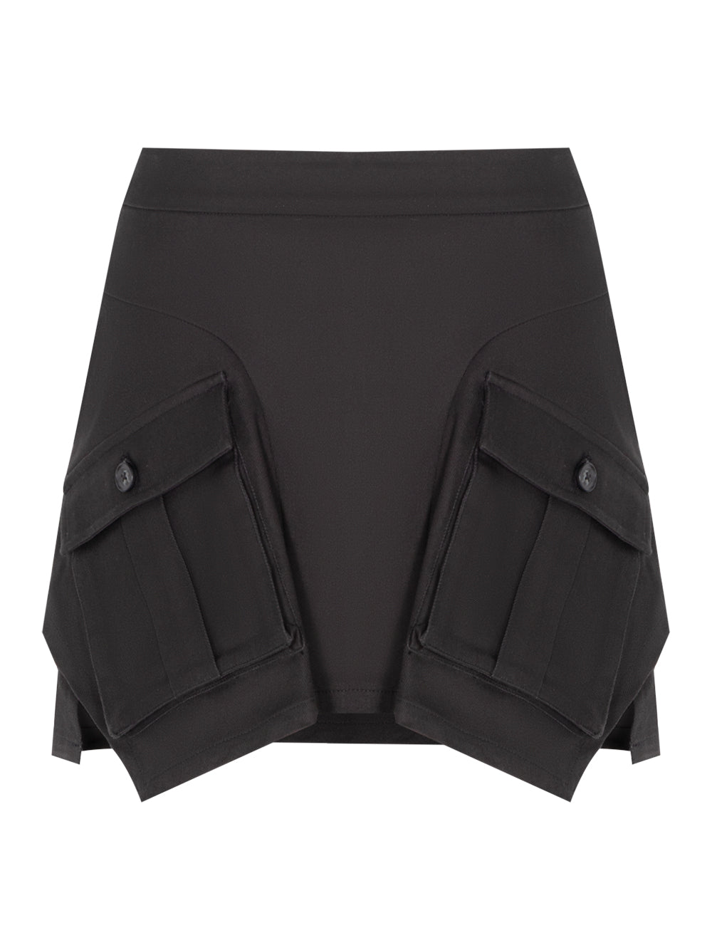 Cargo Mini Skirt (Black)