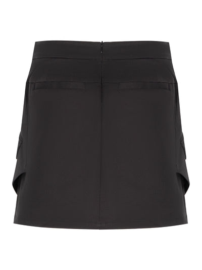 Cargo Mini Skirt (Black)