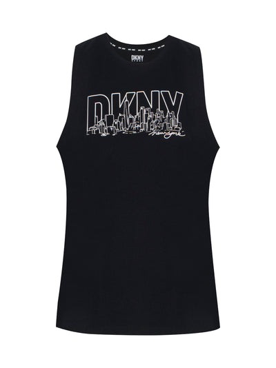 Skyline Sketch Logo Tank (Black)