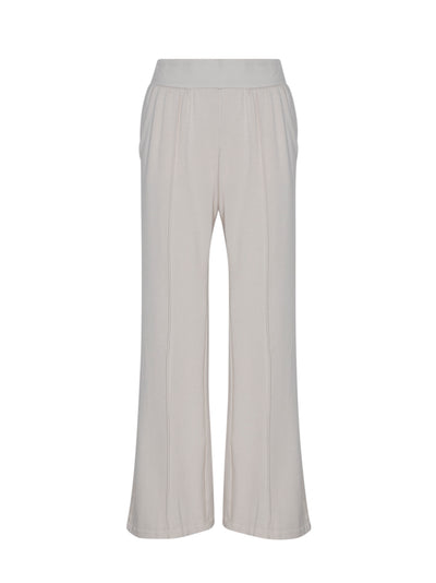 Wide Leg Greenwich Pintuck Pant (Sand)