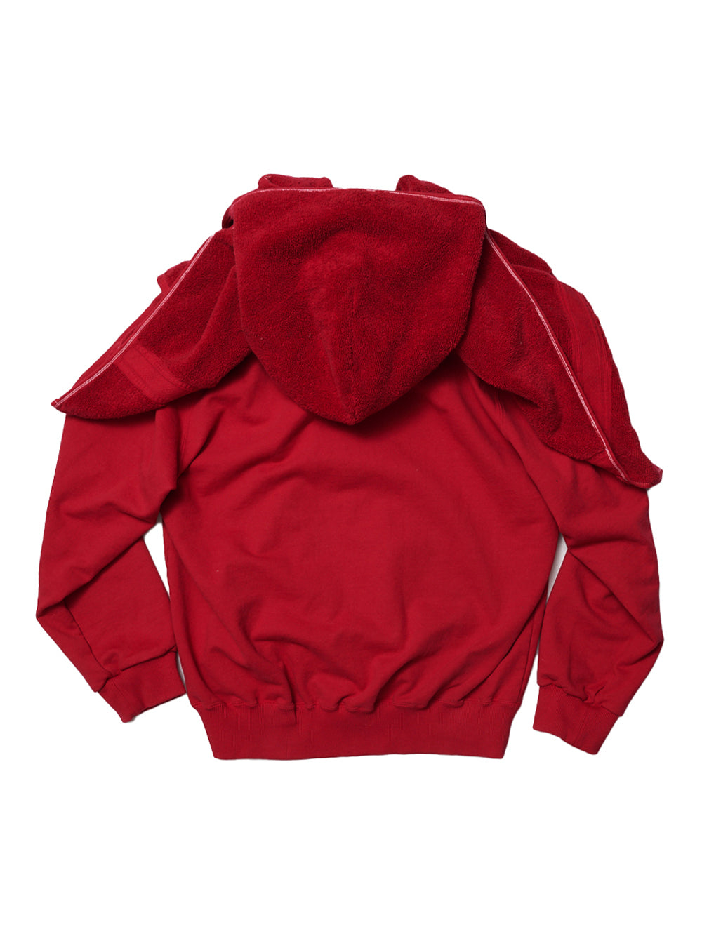 Onsen Towel Hoodie Jacket (Red)