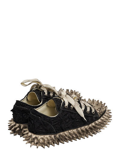 Porcupine Lace Up Sneaker (Black)