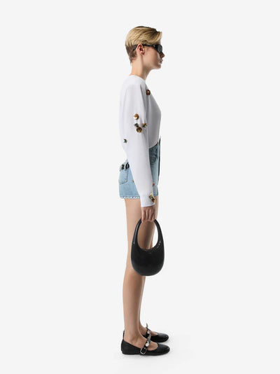 Disney X Coperni Crown Denim Short Blue