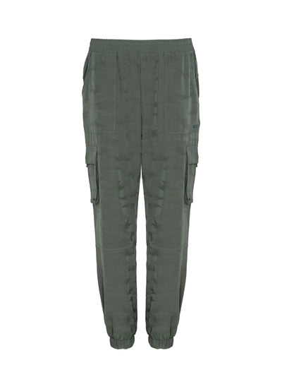 Camo Print Commuter Jogger W/ Cargo Pockets Duck Green