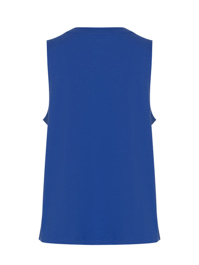 Solid Tank With HD Logo (Amparo Blue)