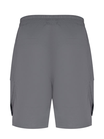 Drawstring Cargo Shorts (Stone)