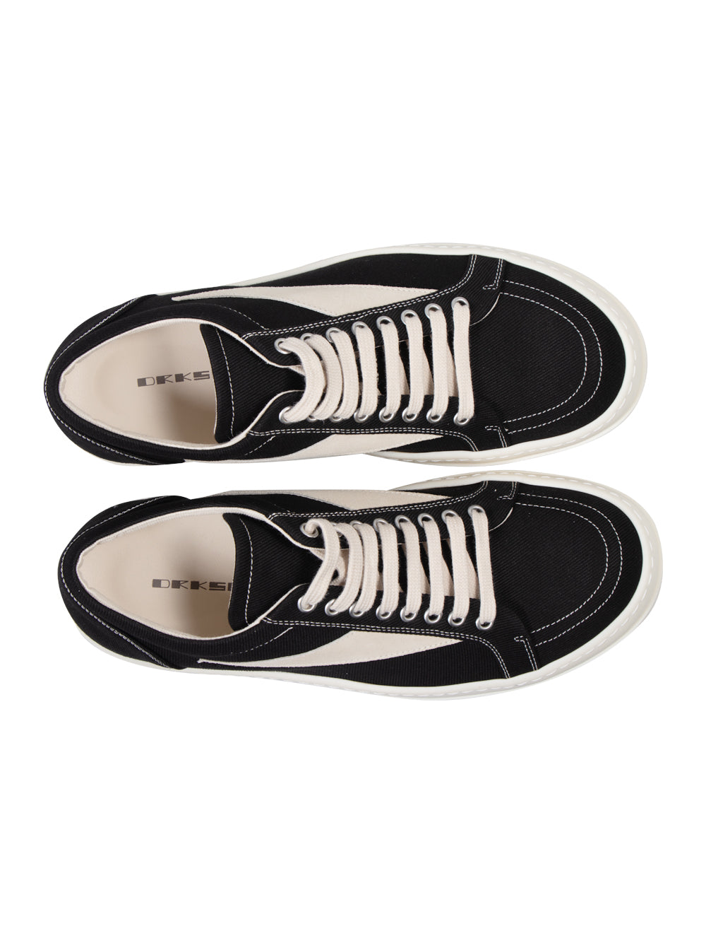 Lido Vintage Sneaks (Black/Milk/Milk)