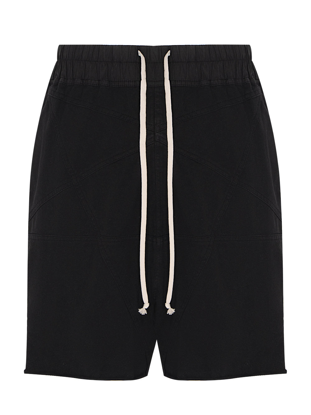 Long Boxers Cotton Shorts (Black)