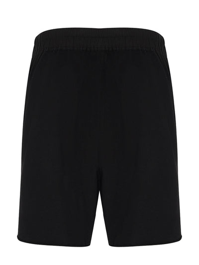 Long Boxers Cotton Shorts (Black)